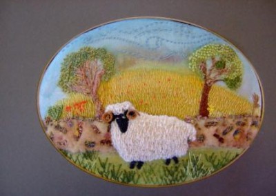 Val - Stumpwork Sheep