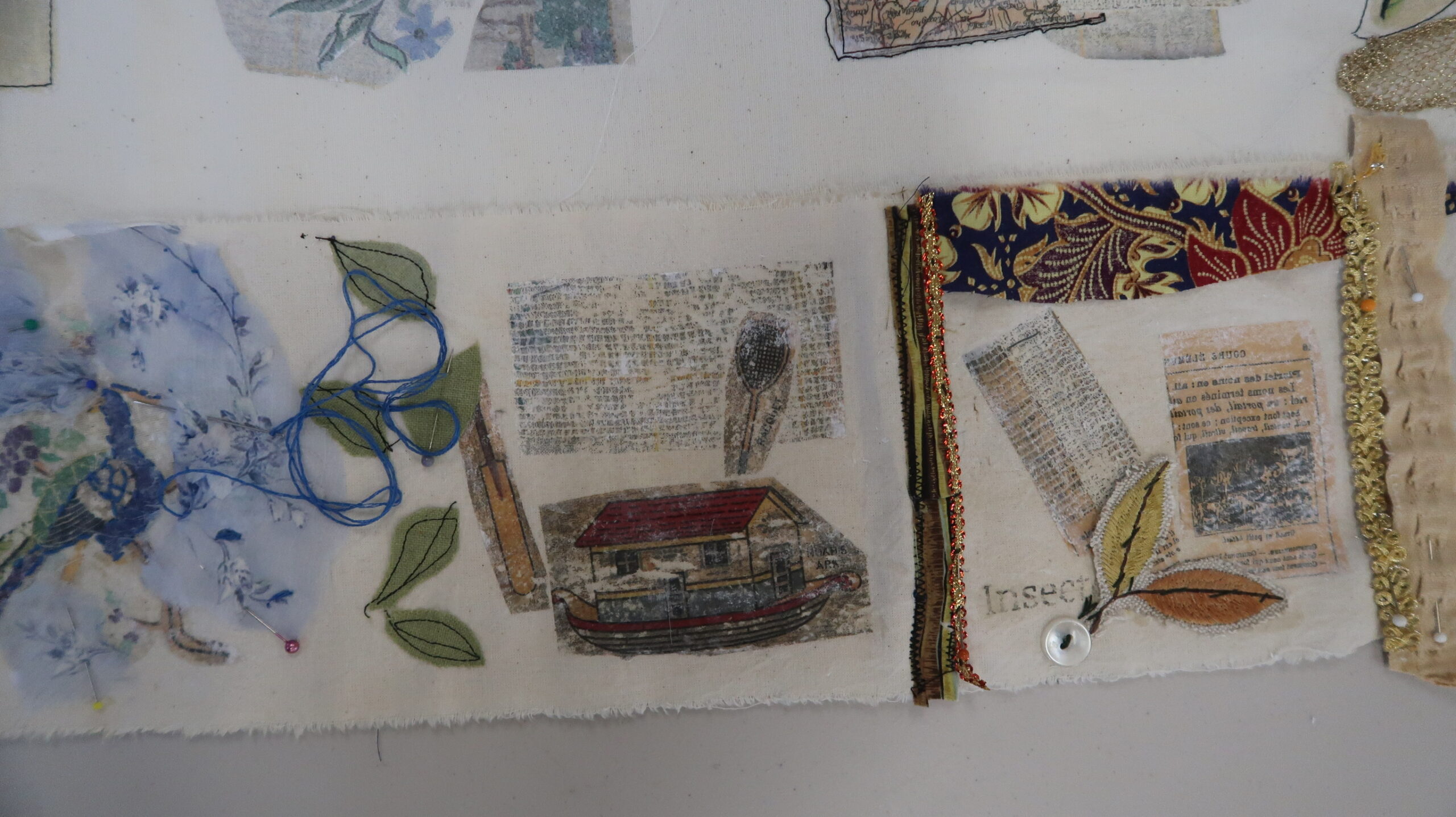 Concertina Book workshop with Suzette Smart - Ribble Creative Stitchers