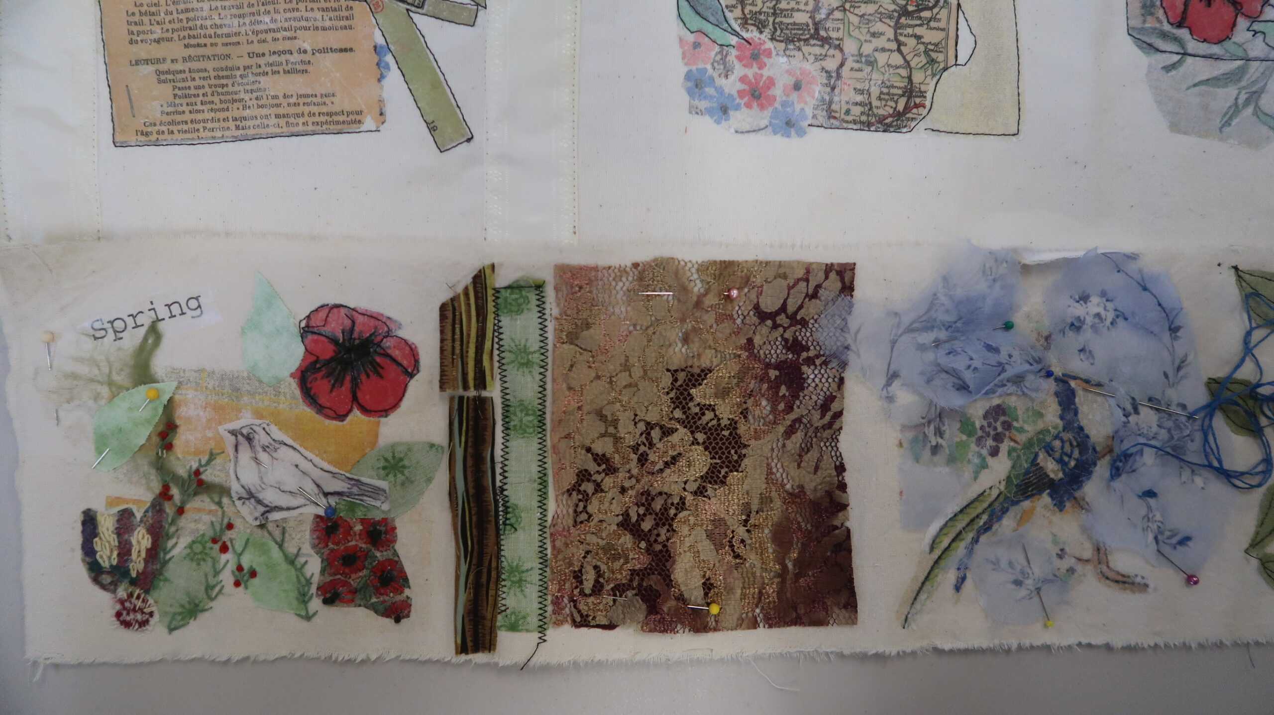 Concertina Book workshop with Suzette Smart - Ribble Creative Stitchers
