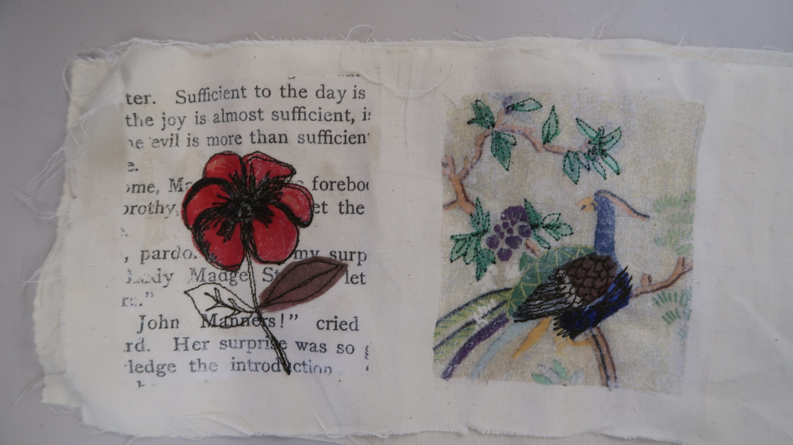 Concertina Book workshop with Suzette Smart - Ribble Creative Stitchers